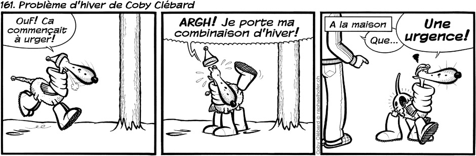 161. Problème d'hiver de Coby Clébard