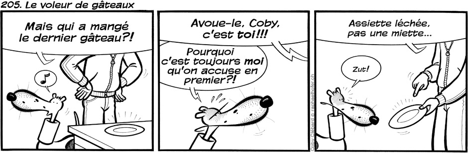 205. Le voleur de gâteaux