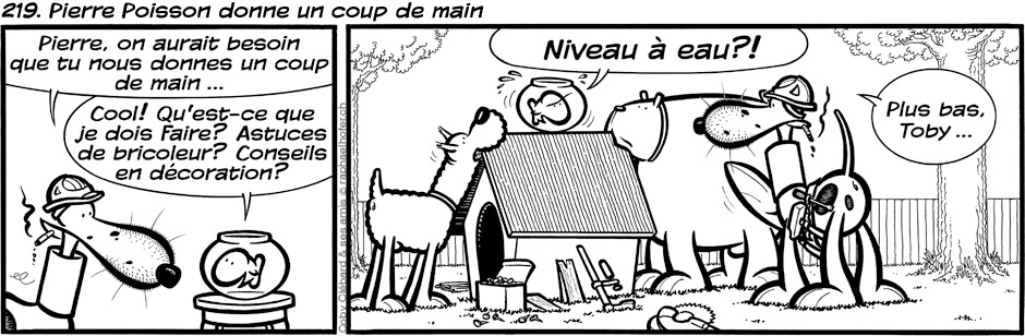 219. Pierre Poisson donne un coup de main