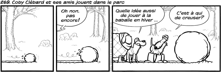 269. Coby Clébard et ses amis jouent dans le parc