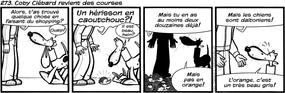 273. Coby Clébard revient des courses