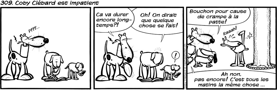 309. Coby Clébard est impatient
