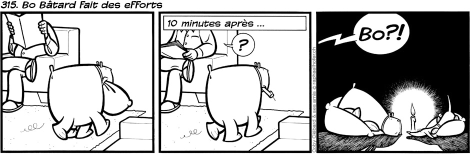 315. Bo Bâtard fait des efforts