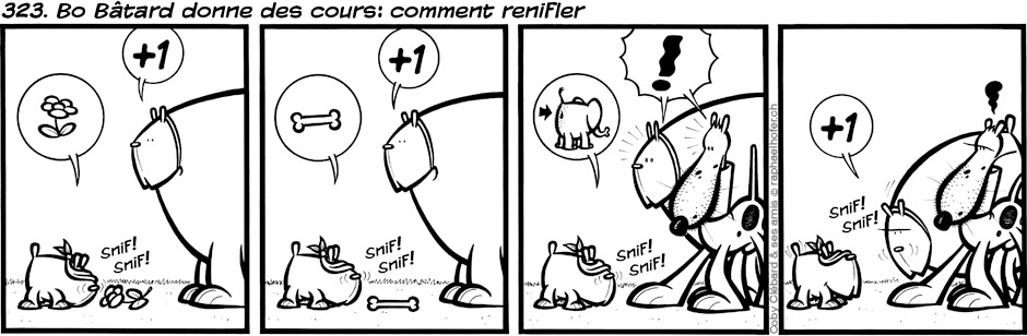 323. Bo Bâtard donne des cours: comment renifler