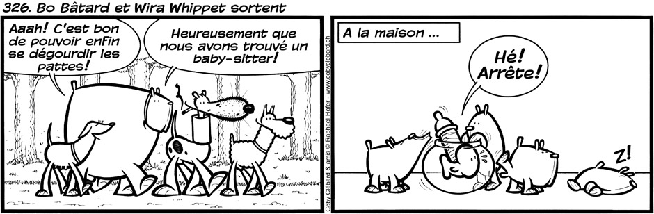 326. Bo Bâtard et Wira Whippet sortent