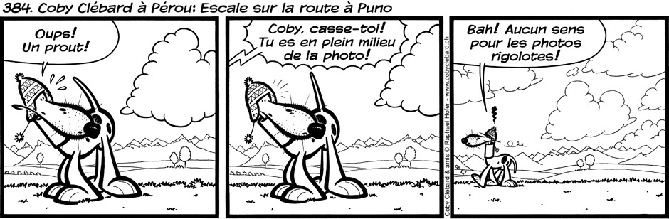 384. Coby Clébard à Pérou : Escale sur la route à Puno