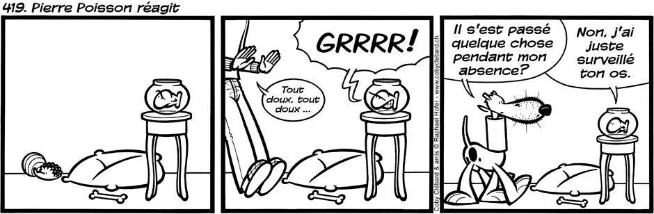 419. Pierre Poisson réagit